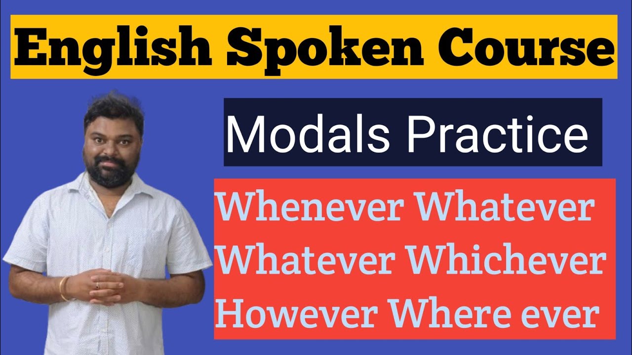 Modals Practice | English Spoken Course | Live English Class Everyday 