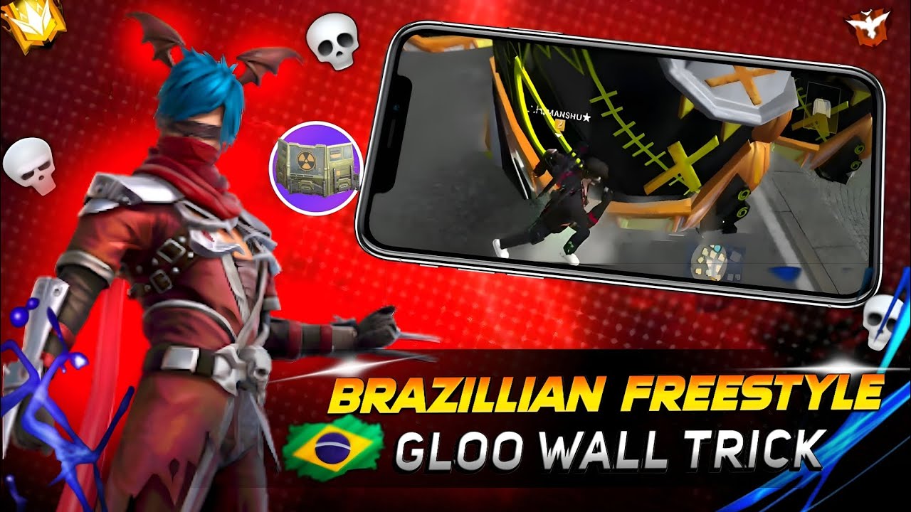 BRAZILLIAN 🇧🇷 GLOO WALL 🧊 TRICK /  NEW INVERTED 🤯 GLOO WALL TRICK LIKE BRAZILIAN 💀  PLAYERS