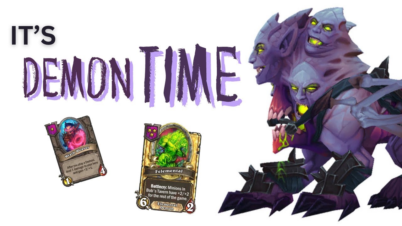 Demon Time With Insatiable Ur&rsquo;Zul and Wrath Weaver | Hearthstone Battlegrounds