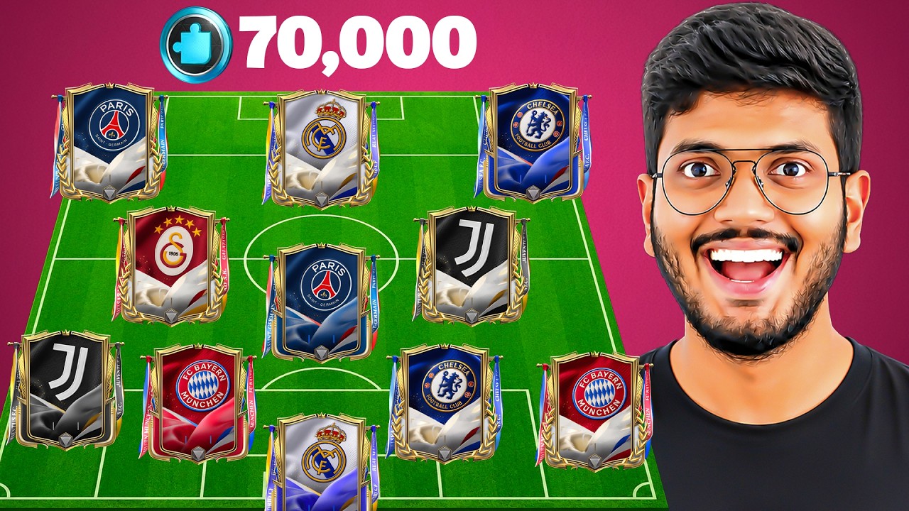 Безумный конструктор отрядов за 70 000 осколков в FC MOBILE (Дешевые звери)
