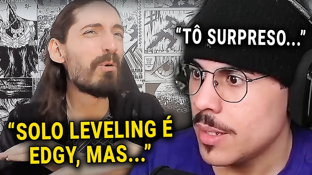 ALEXANDRE SURPREENDE AO FALAR SOBRE SOLO LEVELING | Michi Reage (Jumentossauro)