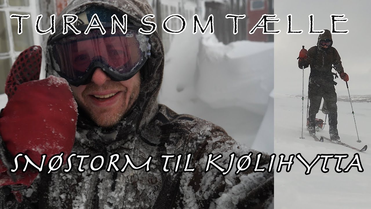 Kjølihytta skieventyr i værkaos og snøstorm