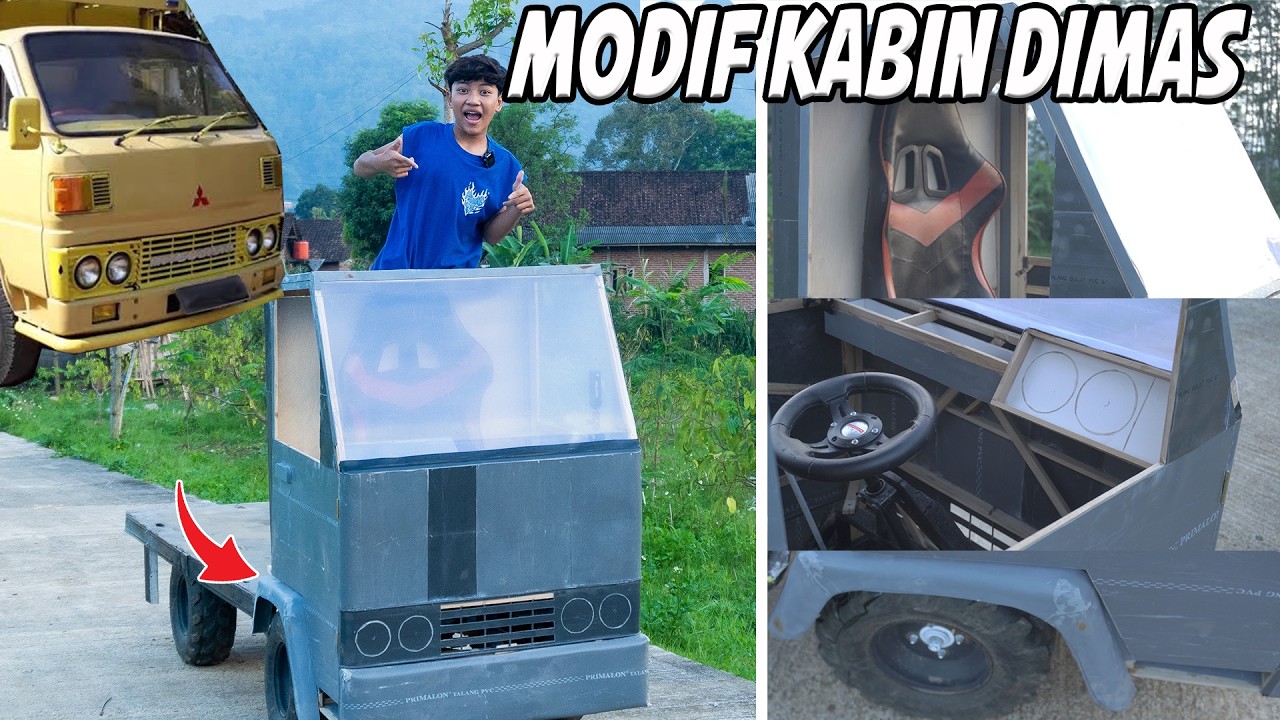 UPDATE KABIN BARU TRUK DIMAS!! TAMBAH DASHBOARD DAN SELEBOR JADI MAKIN MIRIP TRUK ASLINYA..😱😱