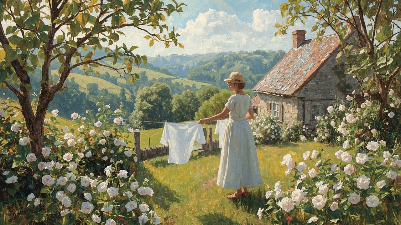 soothing piano playlist | sunlight on white sheets, gentle moments and calm piano melodies