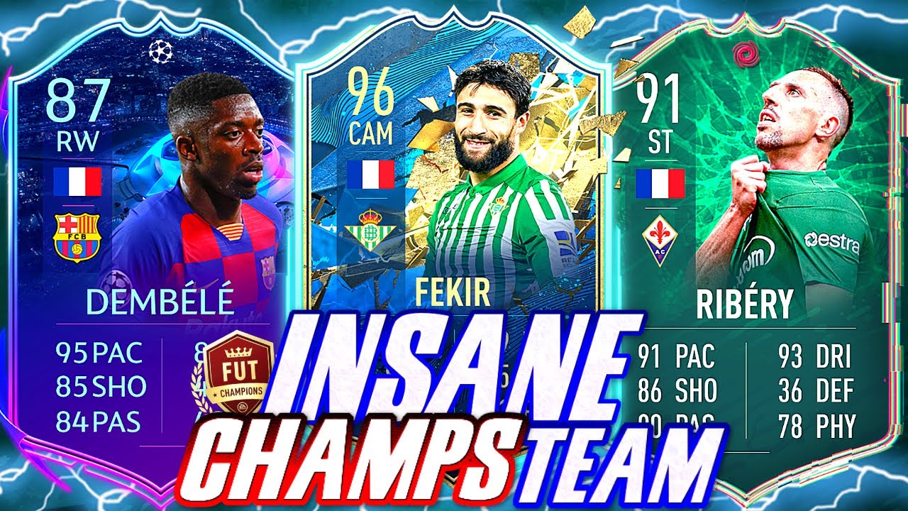 BEST 1 MILLION COIN TEAM FIFA 20!!!! | MOST INSANE FUT CHAMPS TEAM!