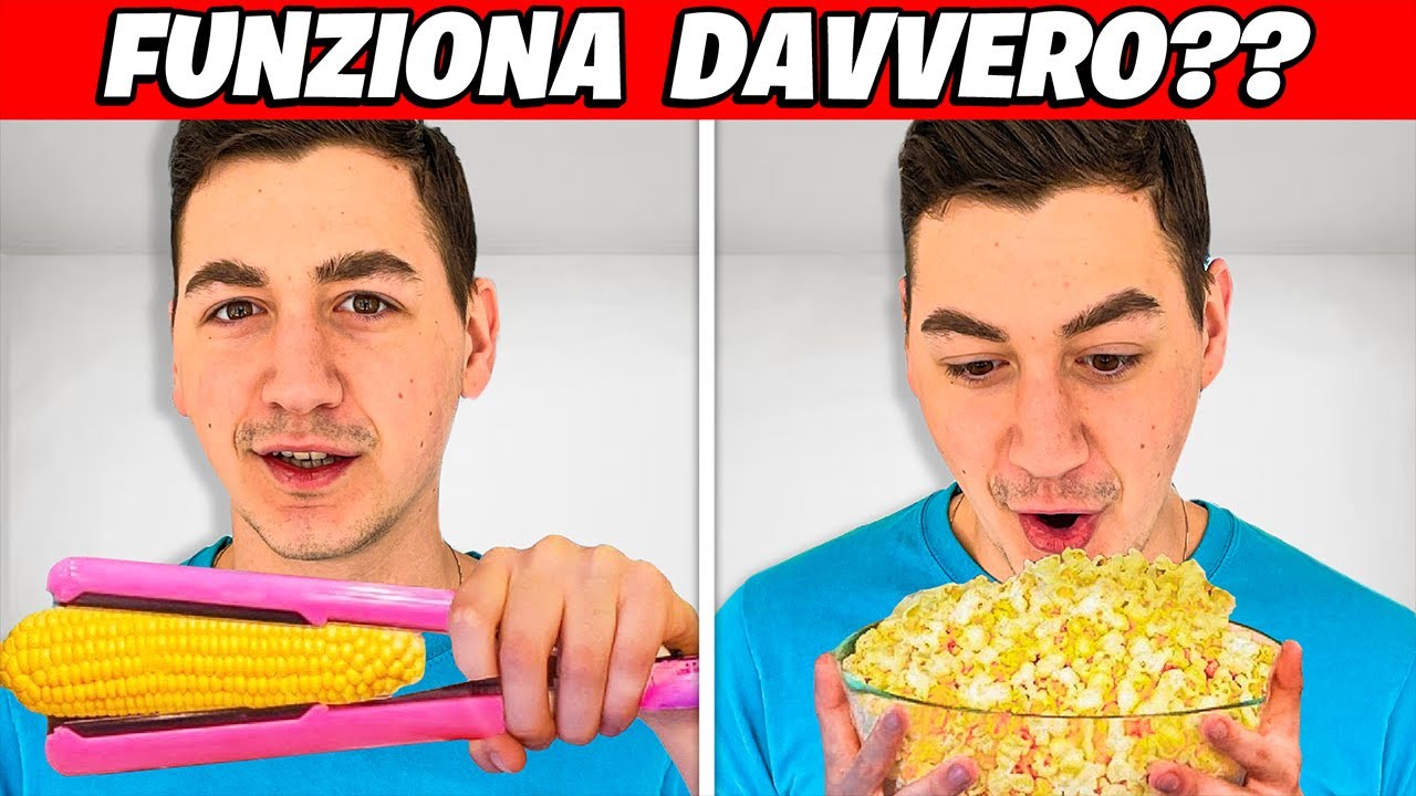 Provo i LIFE HACKS di CIBO per vedere se Funzionano Davvero!
