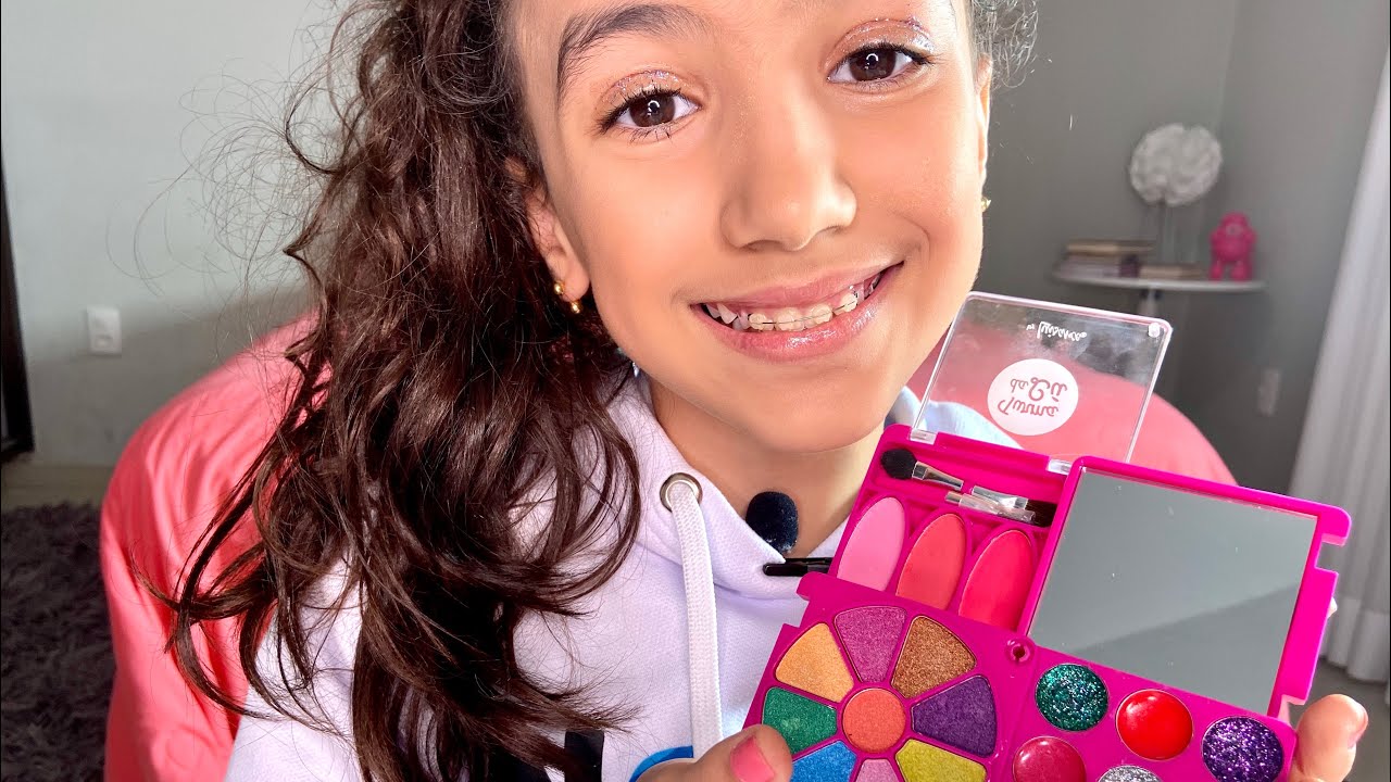 TUTORIAL MAQUIAGEM INFANTIL - Bia otoni boo!!