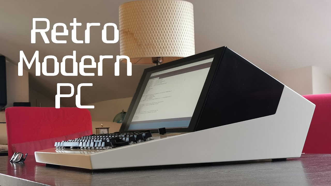 ⭕️ MODERN RETRO COMPUTER DIY ⭕️ (stile computers anni '70 ⌨️ 🖥)