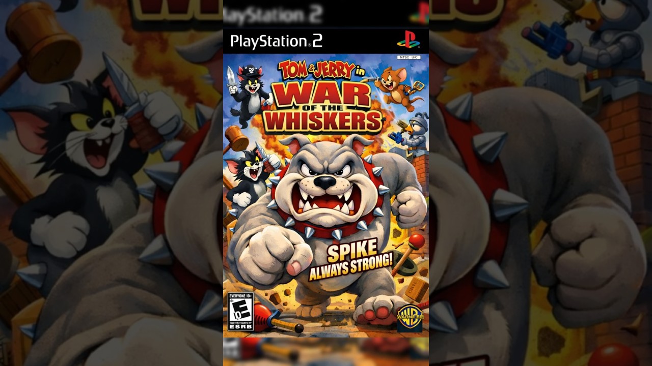 tom&jerry in war of whiskers : using spike (unlocked nibbles) #tomandjerry #games #gaming #shorts