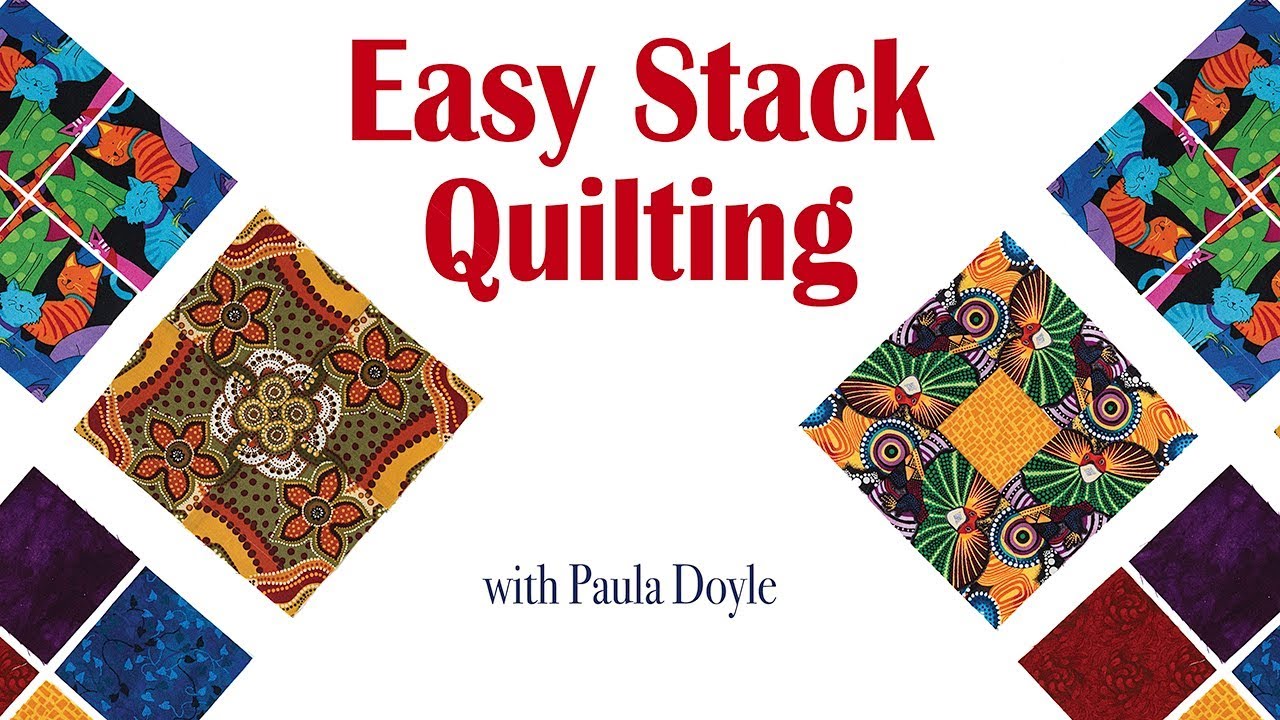 How to Piece Easy Stack Quilt Blocks