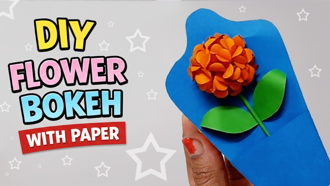 DIY paper flowers🌸 ⁠DIY Paper Flower Bouquet 💐 DIY paper bouquet💐