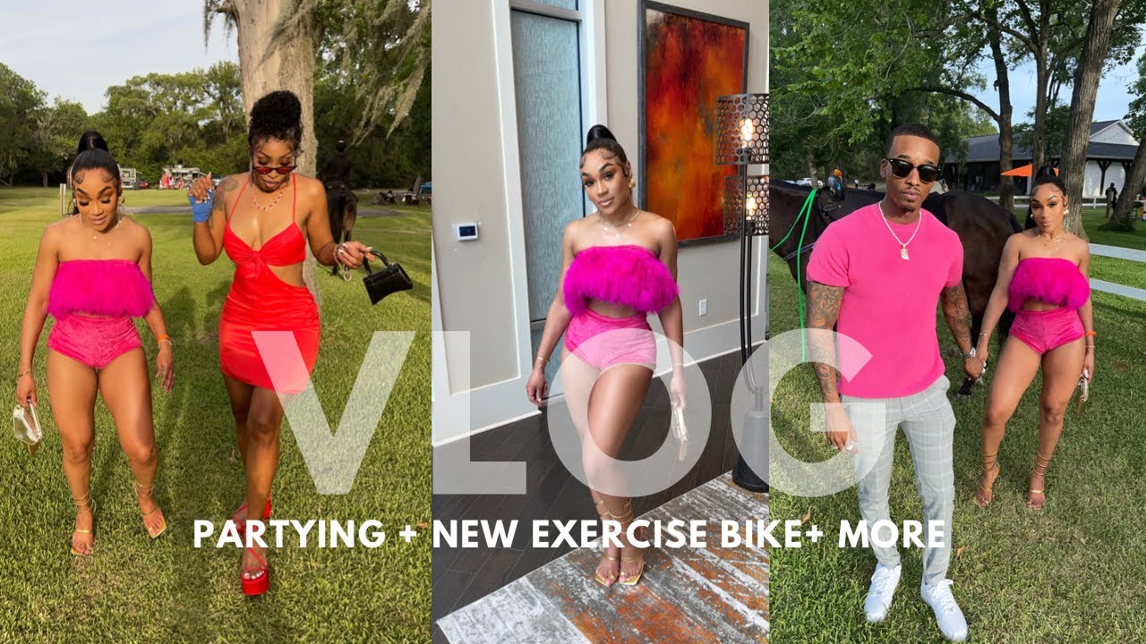 VLOG | Partying + Shopping + Cardio Routine + More | Janaye Penn