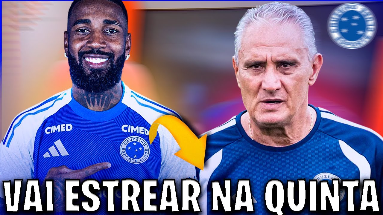 Gerson deve estrear pelo Cruzeiro justamente no clássico contra o Atlético 🔥⚽