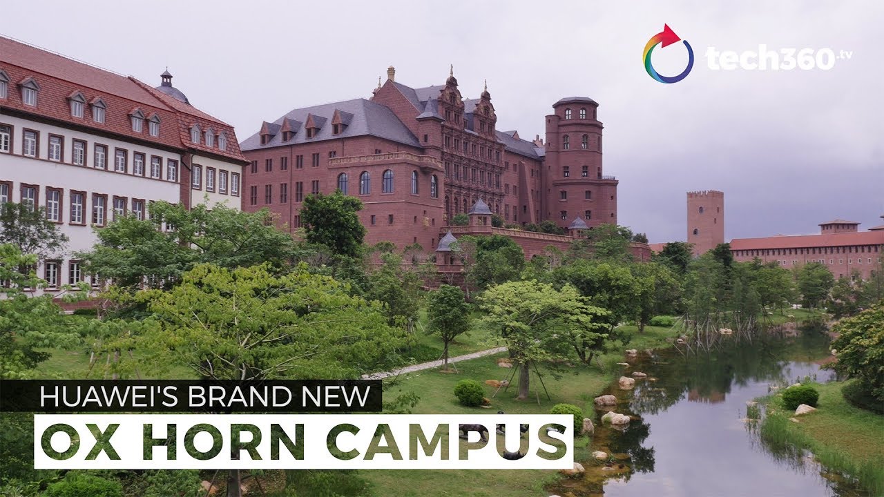 Sneak peek at Huawei's new Ox Horn Campus