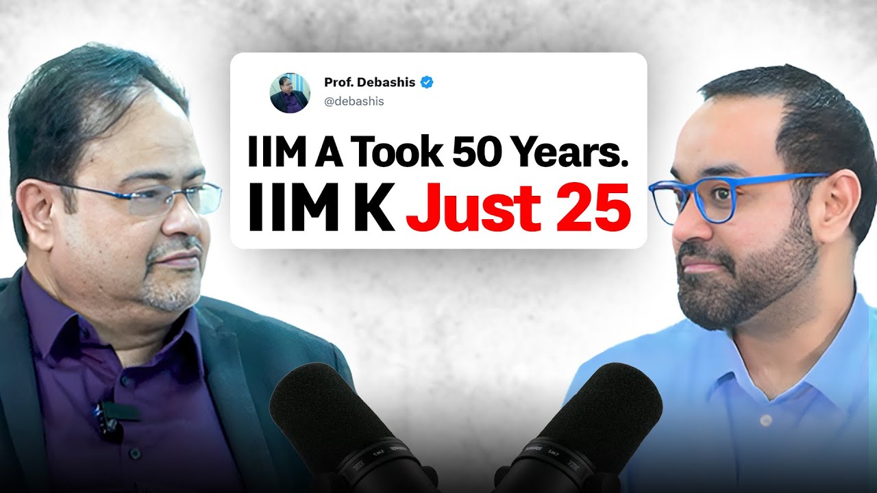 What Makes IIM Kozhikode Different from Other Top IIMs? Ft. Prof. Debashis, Director IIM Kozhikode