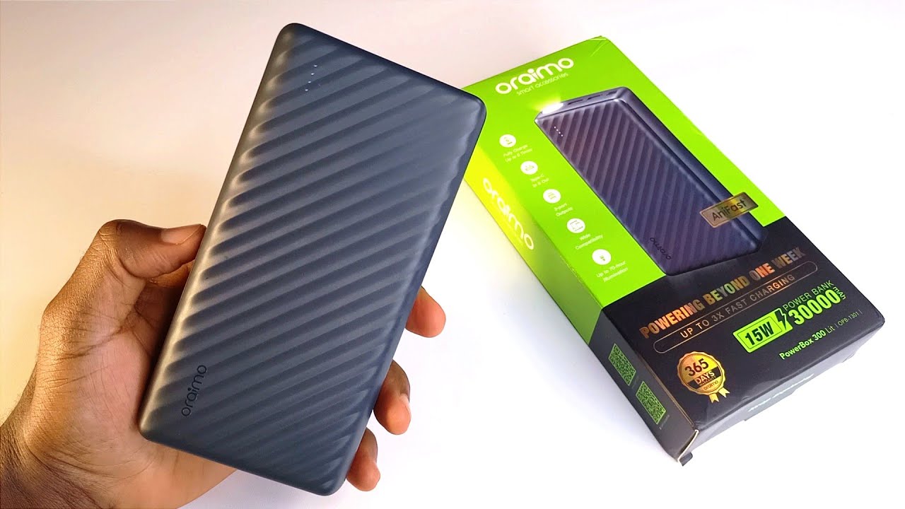 30,000mAh PowerBox 300 Lite Oraimo Power Bank Review: It's Personal