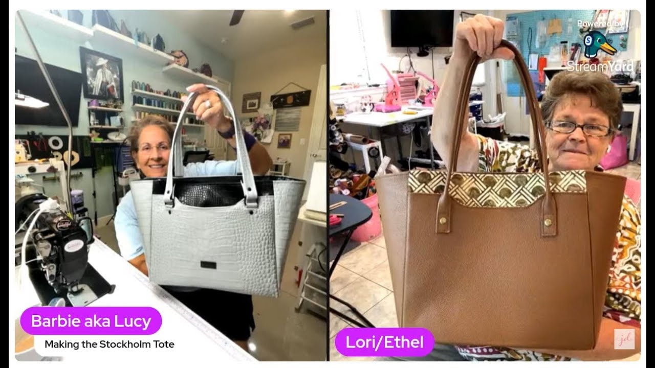 No Longer Live - Lucy & Ethel are Going Live - Let's Make the Stockholm Tote Bag