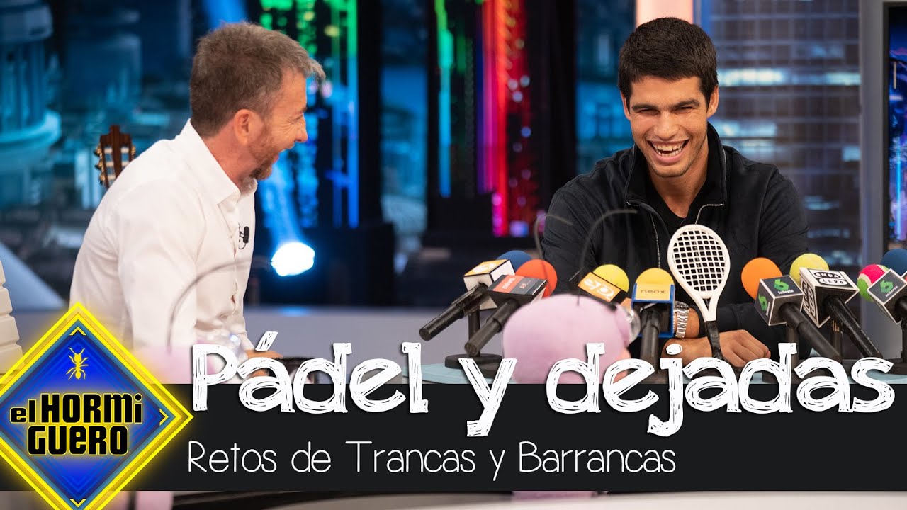 Carlos Alcaraz, el secreto de sus dejadas y lo qué opina del pádel - El Hormiguero
