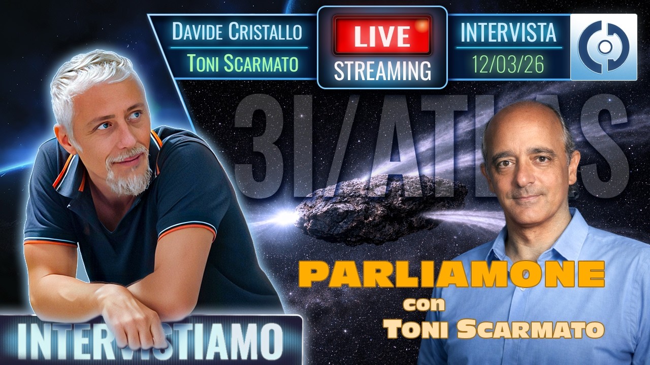 Con lo Scienziato Toni Scarmato 3I Atlas e gli eventi futuri dell’ astronomia