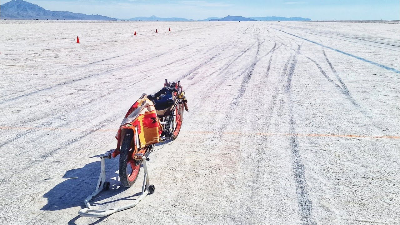 Самый быстрый в мире 50-кубовый мотоцикл Bonneville 2026, часть 1