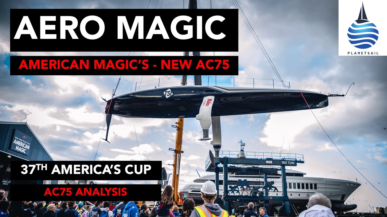 American Magic launches America's Cup boat Patriot