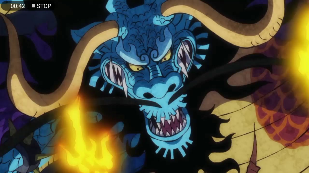 Kaido Dragon Form FIRE Blast