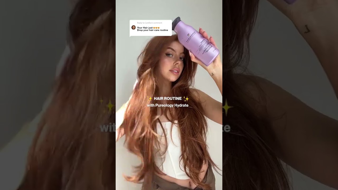 CLEANSE with Pureology Hydrate Shampoo