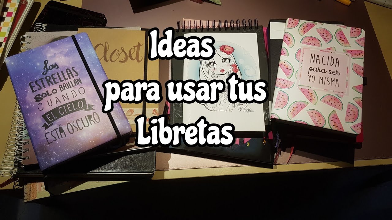 Ideas para usar tus libretas. Mi ecosistema para anotarlo todo