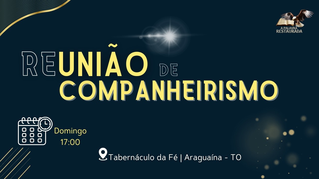 08.03.2026 | Domingo | Companheirismo com a Mocidade