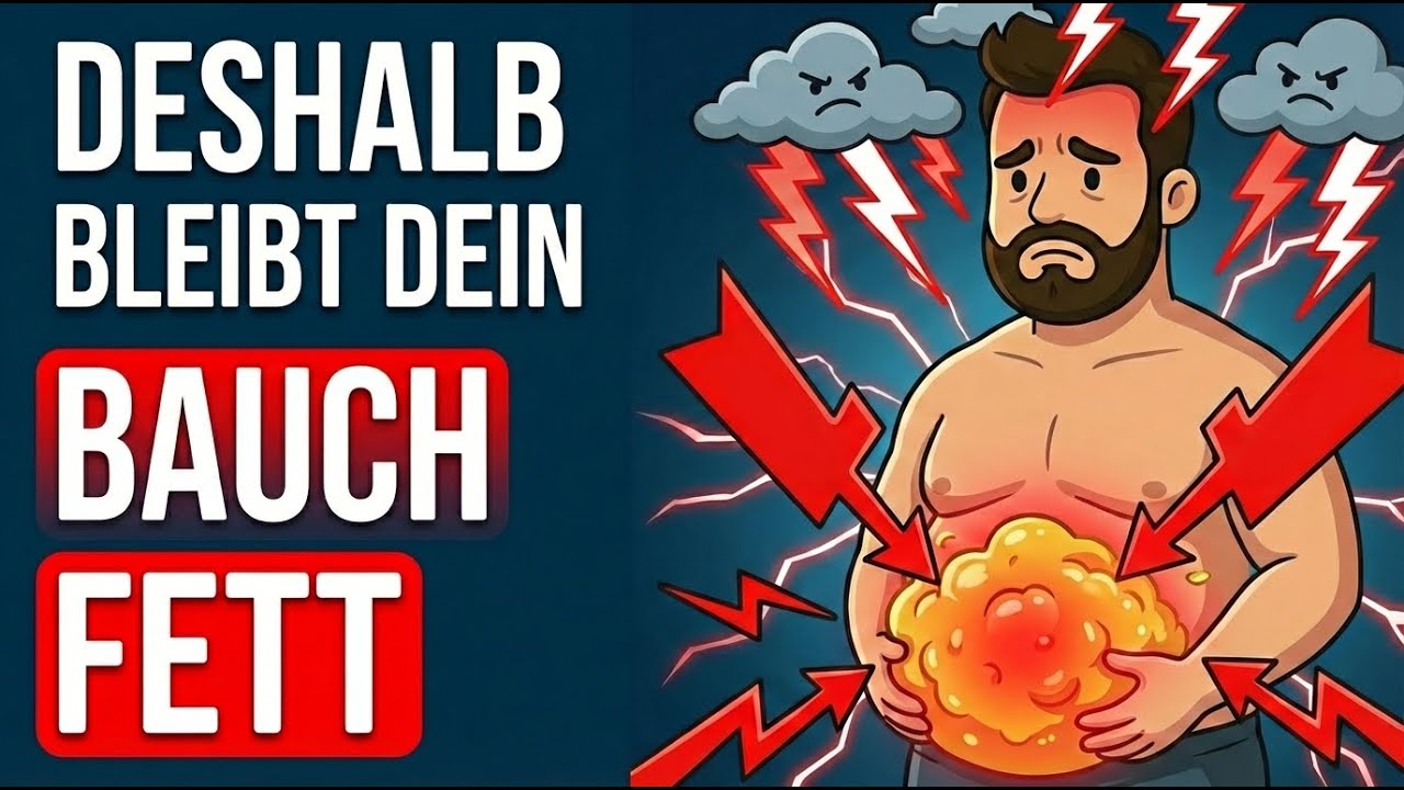 Viszerales Fett schmilzt erst, wenn Du DAS änderst!
