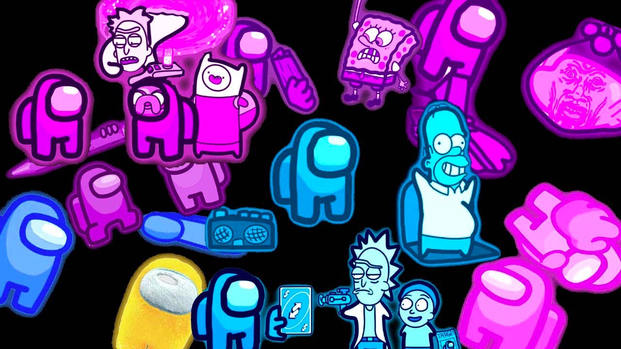 100 Among Us Imposter Mini Crewmate Simposons Sound Variations Compilation #4 | MODIFY EVERYTHING