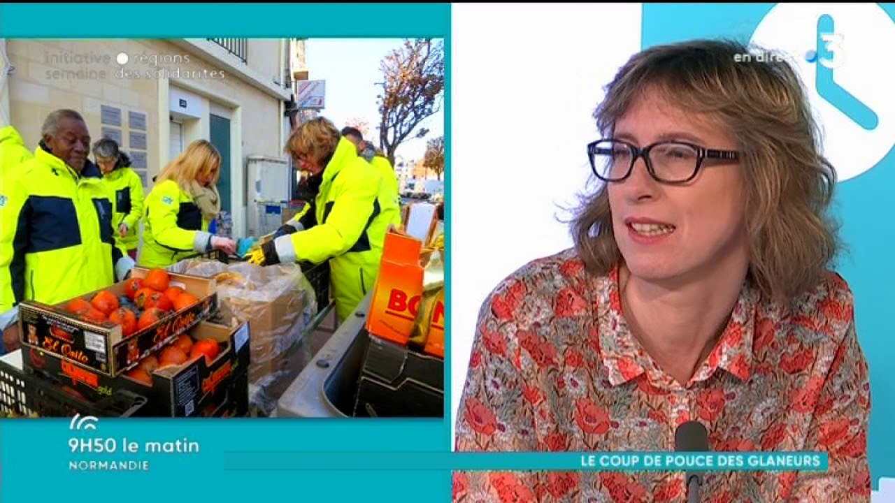 La  tente des Glaneurs de Caen dimanche au march&eacute; Saint-Pierre