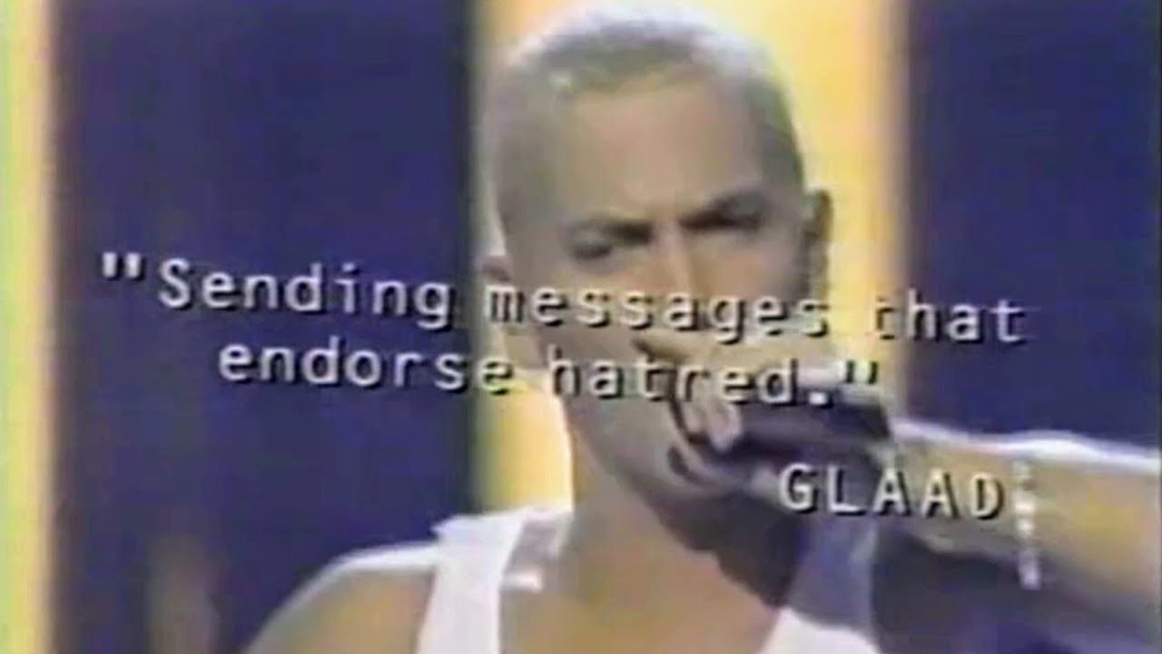 Eminem 'The Marshall Mathers LP' Grammy Controversy - 2001 News Report
