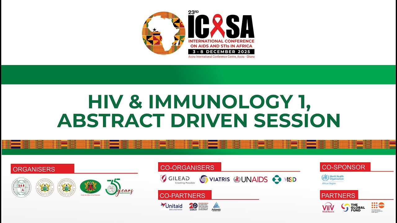 ICASA 2025: Abstract Session: HIV & IMMUNOLOGY 1