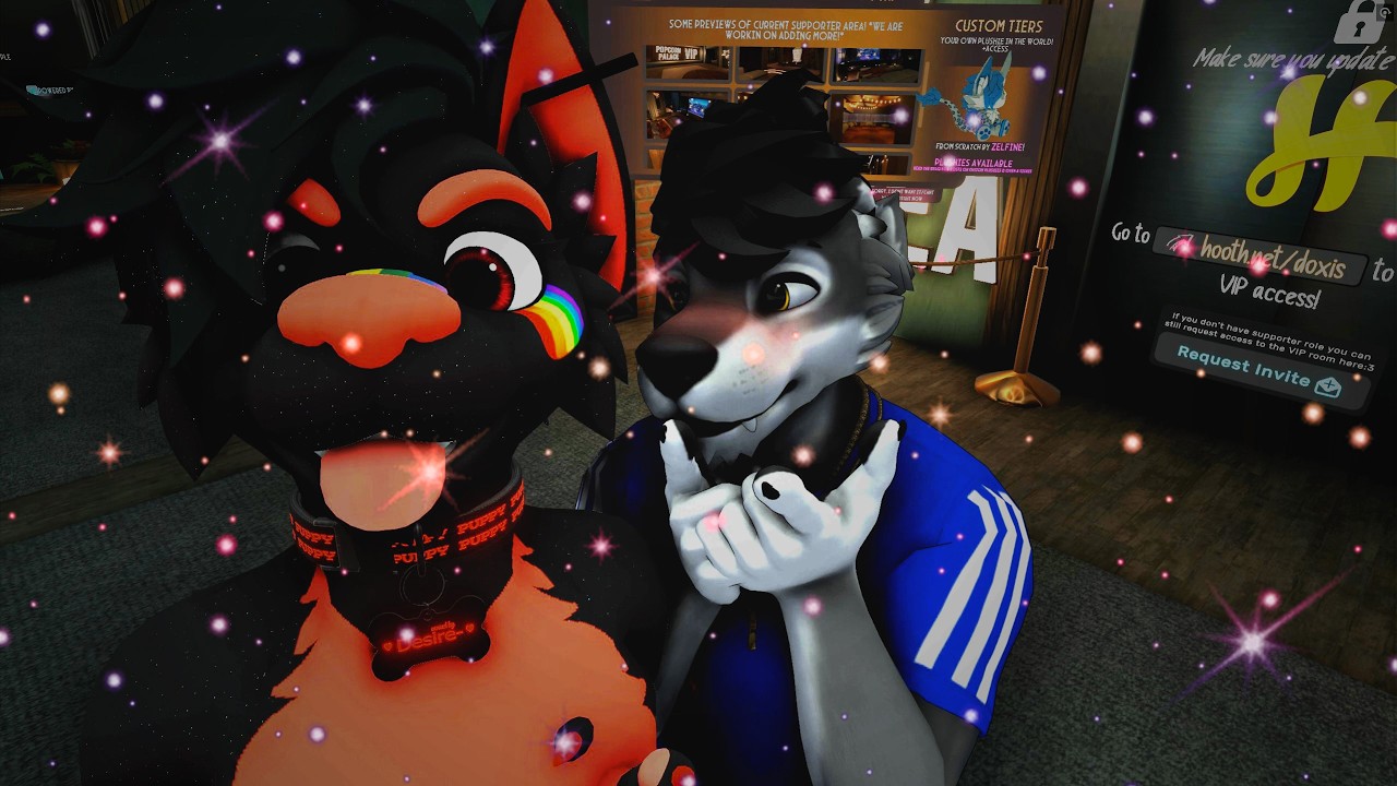 Daniel & Charlie With Their Fursona's Chase & Rico Enjoying Life Together