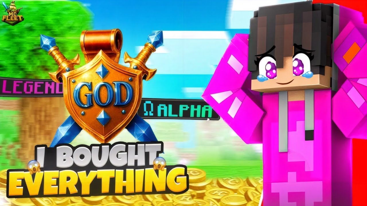 I Bought EVERYTHING in the MC Fleet Store 🤯 | Ranks, Tags & FleetCoins
