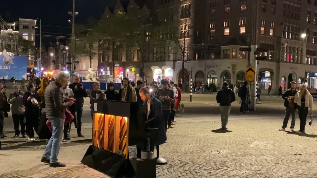Great Street Music at Dom Square Amsterdam