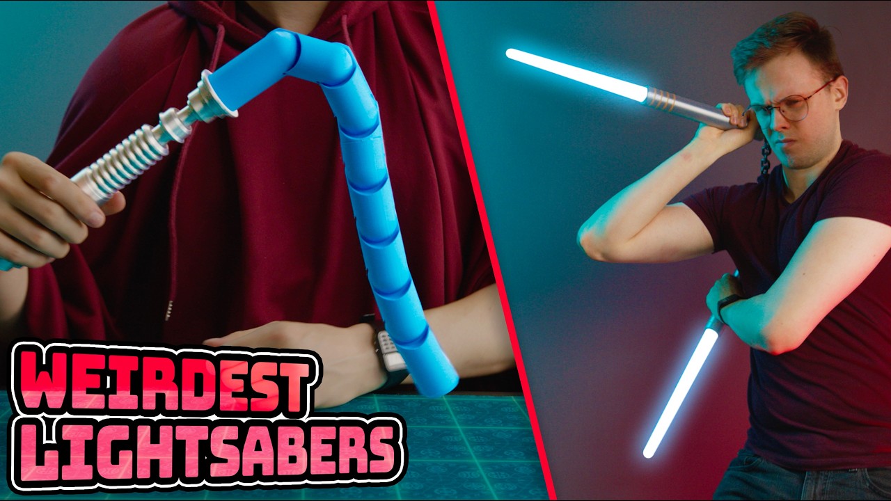 Testing The Internet’s WEIRDEST Lightsabers