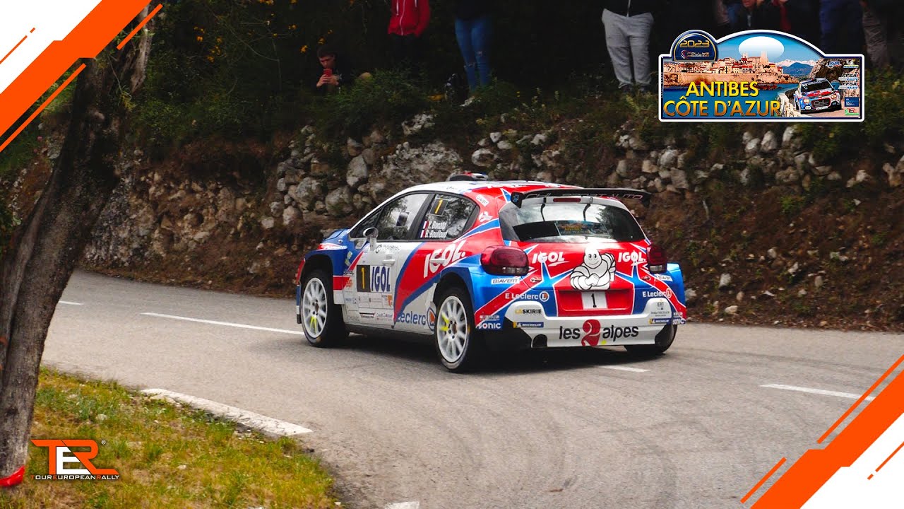 TER - Tour European Rally 2023 Round 5 - Rallye Antibes Cote d'Azur - Highlights Day 1