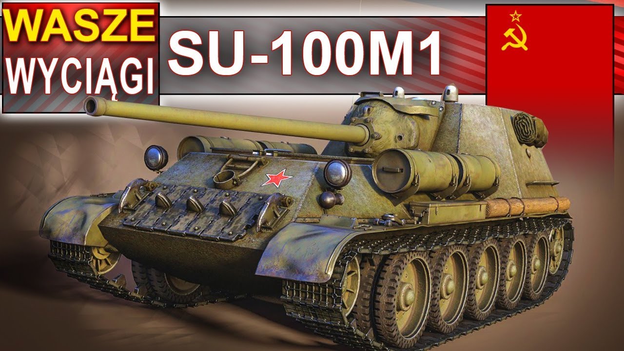 SU-100M1 3 epickie medale i wyciąg - World of Tanks