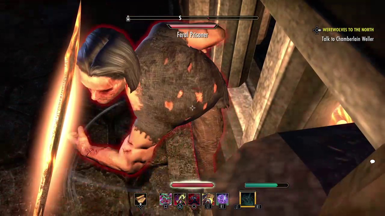 ESO jumping out of gate