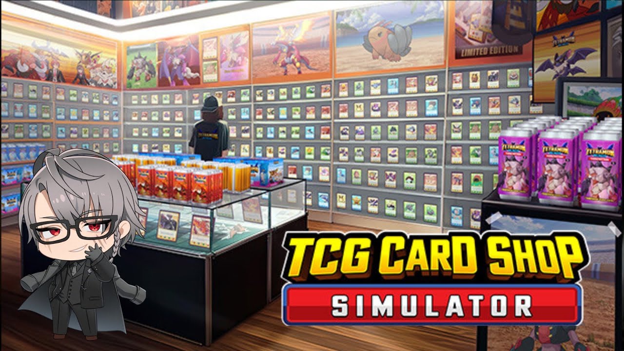 【TCG Card Shop Simulator】まったりカードショップ経営していく part1【#経営ゲーム】