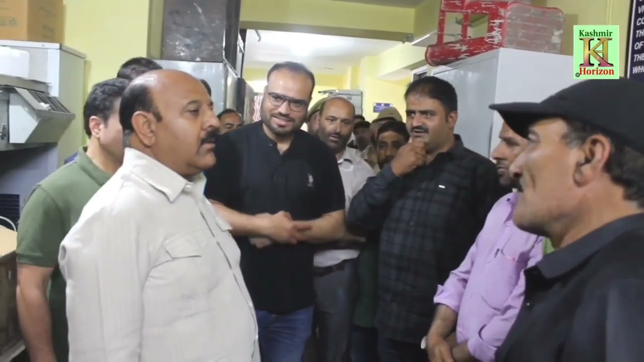 DY CM Inspects Labour Commissioner Office Srinagar.