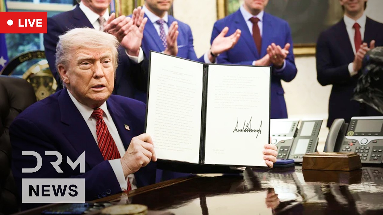 LIVE: President Trump Signs New Executive Orders at White House | AC1N
