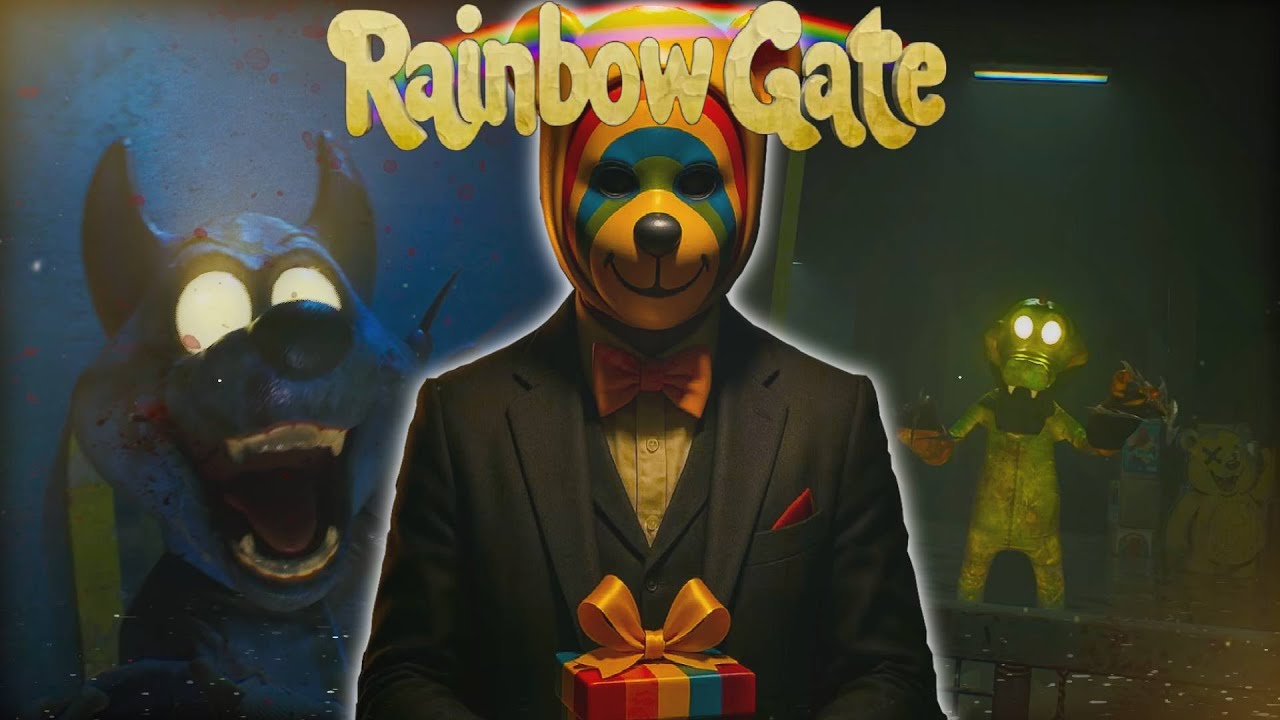 This New Mascot Horror Game is Better Than FNAF (Rainbow Gate Gameplay)