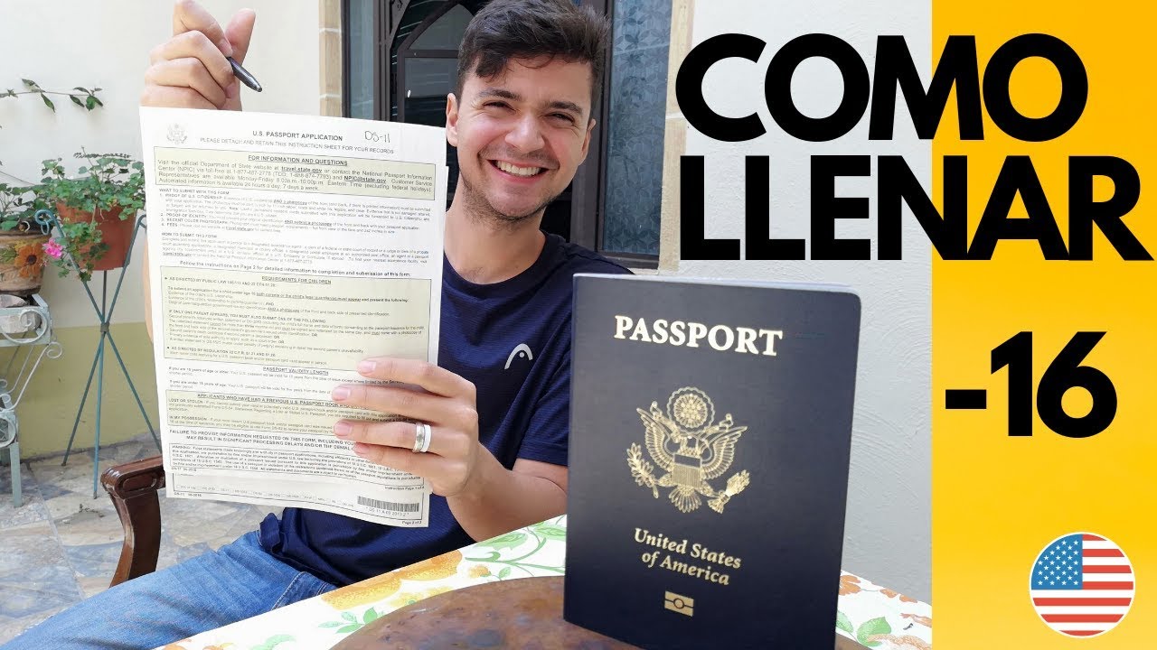 COMO LLENAR LA FORMA PARA EL PASAPORTE AMERICANO PARA UN MENOR DE EDAD (MODO FACIL!)