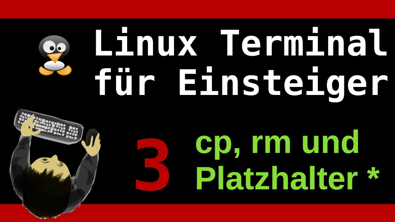 Linux Terminal für Einsteiger - Grundkurs Teil 3 - Kopieren mit cp