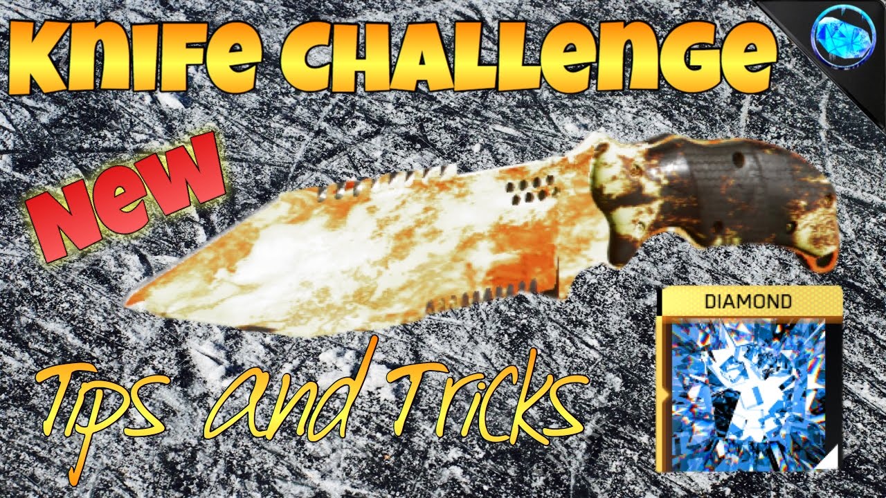 Infinite Warfare: EASY DIAMOND CAMO Tips and Tricks COMBAT KNIFE CHALLENGES