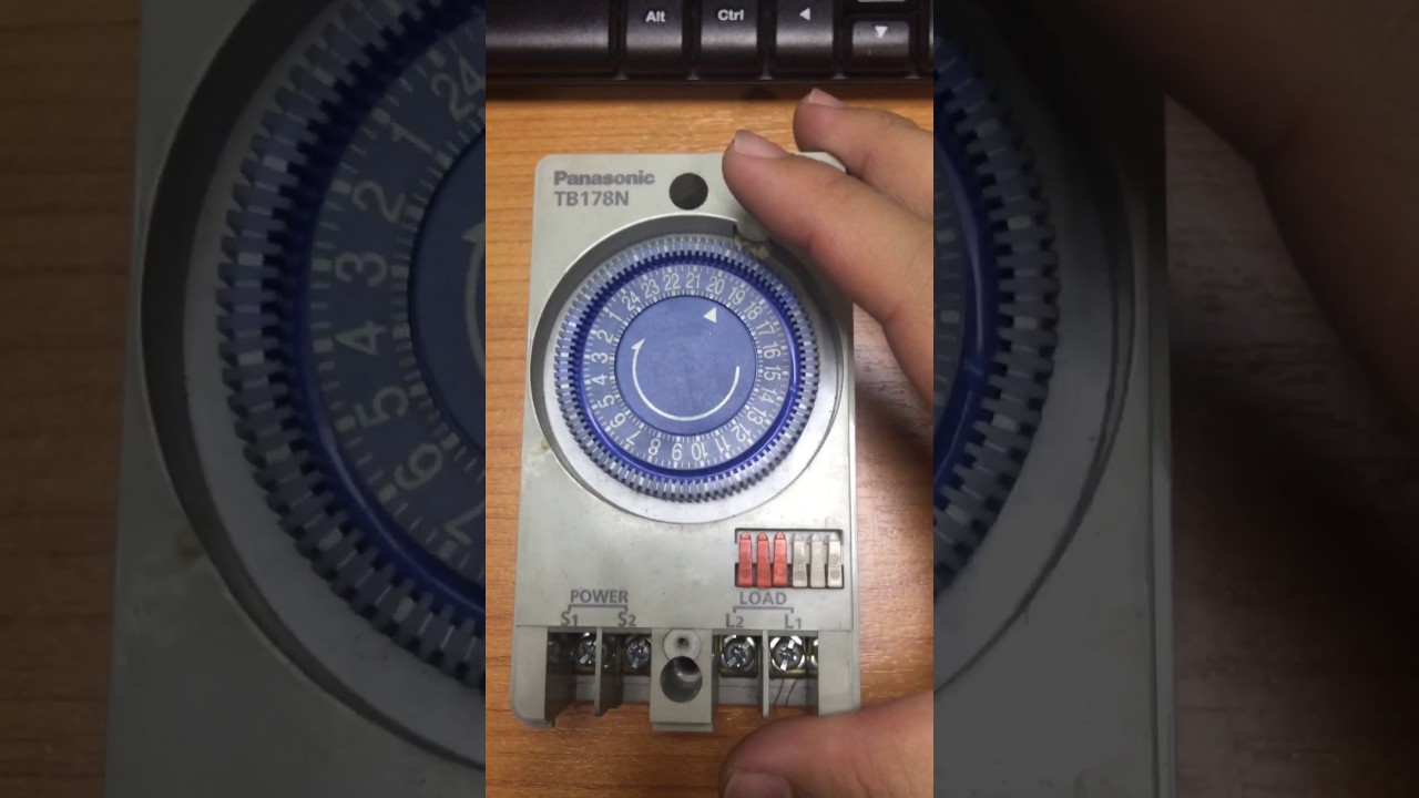 Timer Panasonic setting