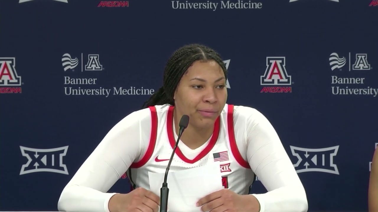 Arizona Women's Basketball Press Conference - Breya Cunningham & Lauryn Swann